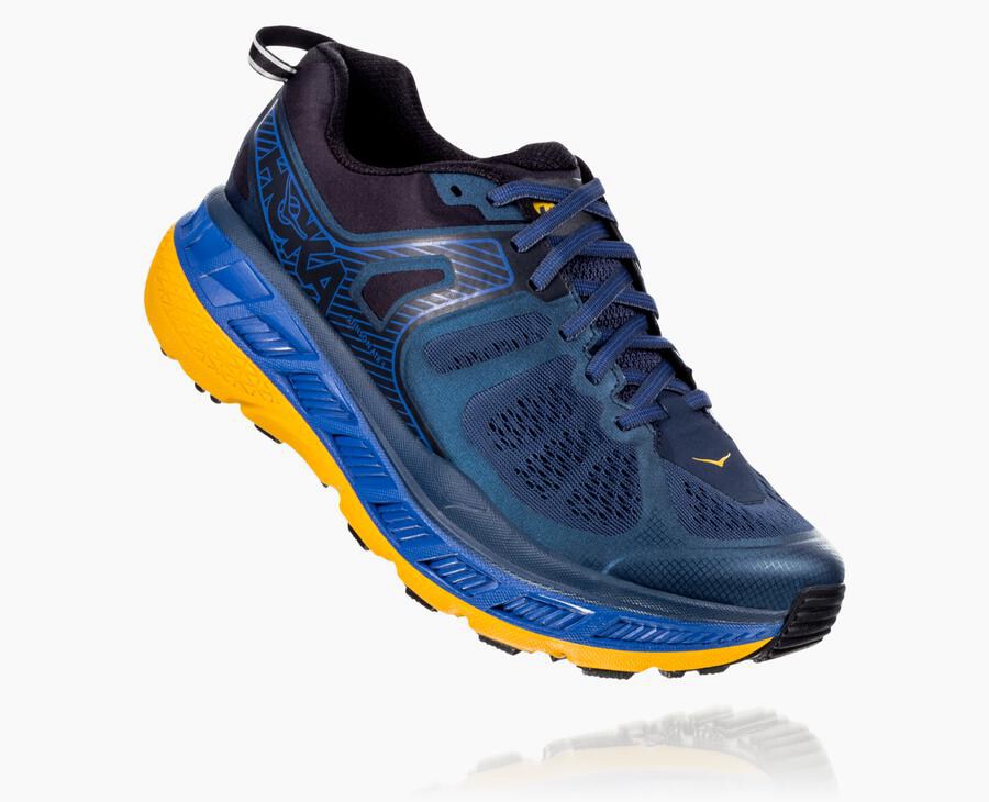 Hoka One One Trainers Mens Navy - Stinson ATR 5 - 34568YSGV